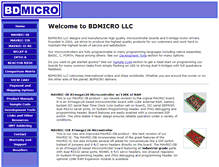 Tablet Screenshot of bdmicro.com